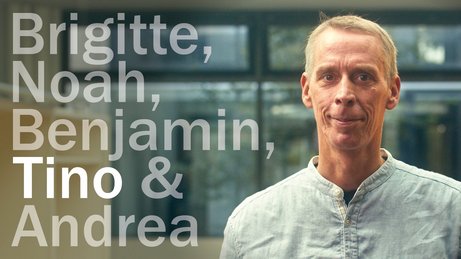 Das Bild zeigt Tino aus der VdK-Videoreihe "F&uuml;nf von uns".