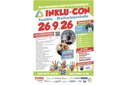 Poster der Inklu-Con 2026