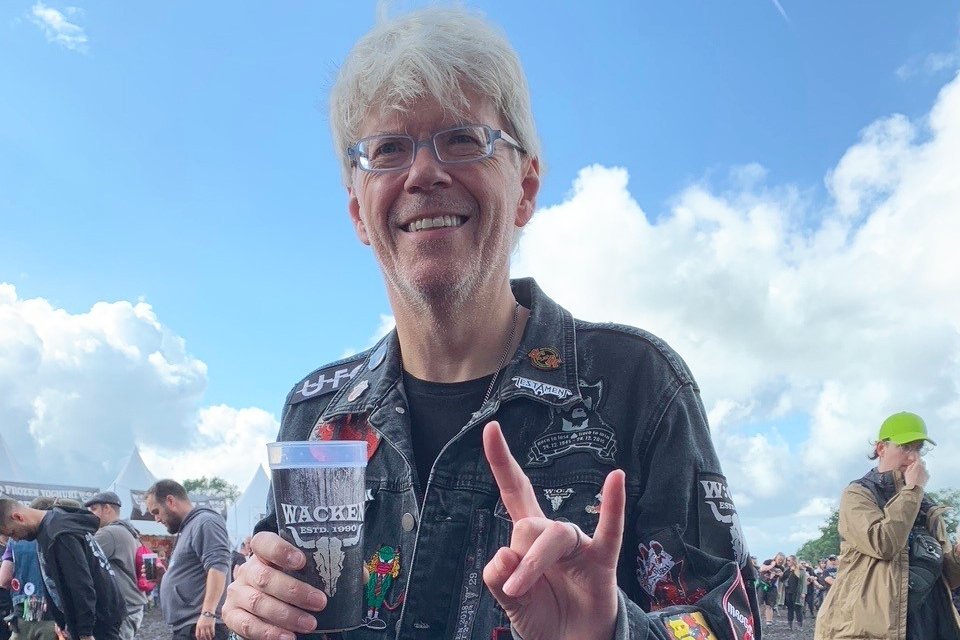 VdK-Landesgesch&auml;ftsf&uuml;hrer Michael Pausder auf dem diesj&auml;hrigen Wacken.