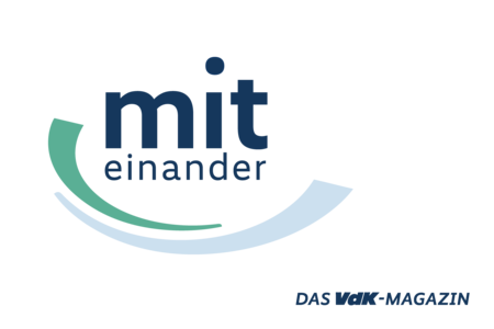 Neues Logo vom TV-Magazin "miteinander". 