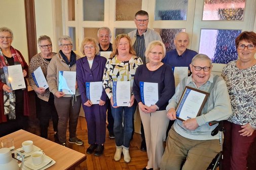 Viele treue Mitglieder beim VdK