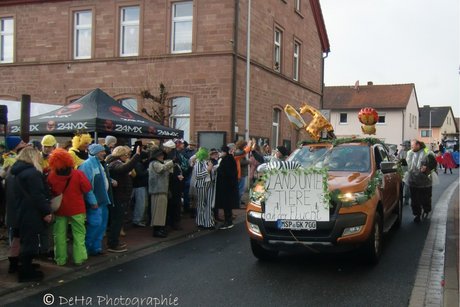 Bidl vom Faschingszug Spessartgrund 2026
