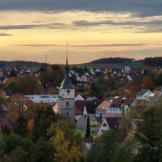 Luftbild von Emskirchen