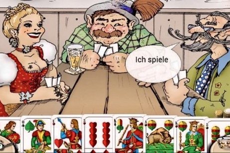 Geselliges Kartenspiel