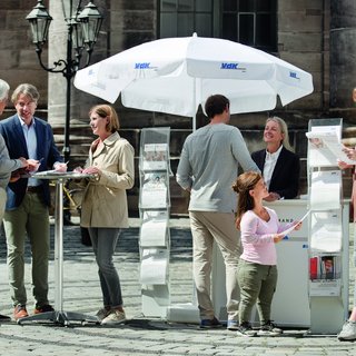 Beratung Außenstand mit Personen