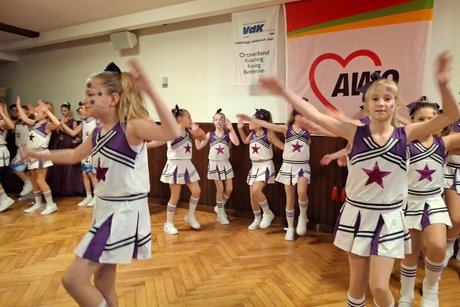 Auftritt der Kindergarde der Germanica Kösching