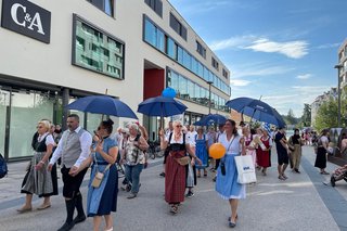 Waldsommerfest-Einzug