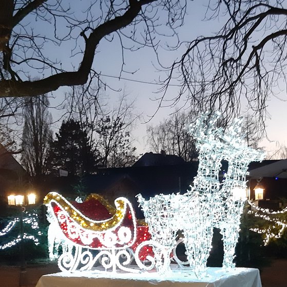 Gaststätte Bruckertshof - Abendstimmung Gaststätte Bruckertshof - Abendstimmung
