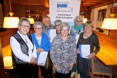 Ehrung langj&auml;hriger Mitglieder