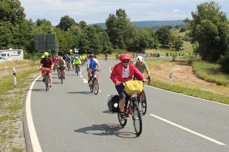 Bilder von der BR-Radltour 2025