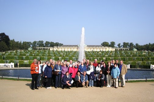 VdK-Reise nach Berlin Besuch Schloss Sanssouci