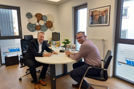 Foto(Natascha Pletl) Andreas Koneberg und Helmut Plenk