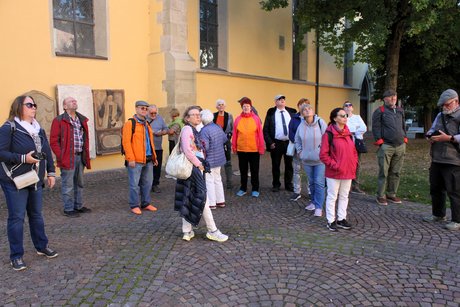 Teilnehmer beim Aufenthalt in Bad Mergentheim
