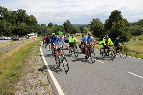 Bilder von der BR-Radltour 2025