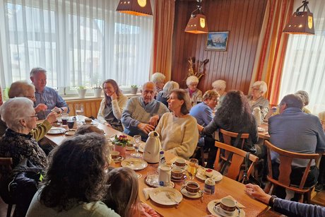 Kaffeekränzchen Man tauscht sich aus beim VdK Leupoldsgrün