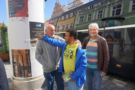 Teilnehmer der Landshutfahrt