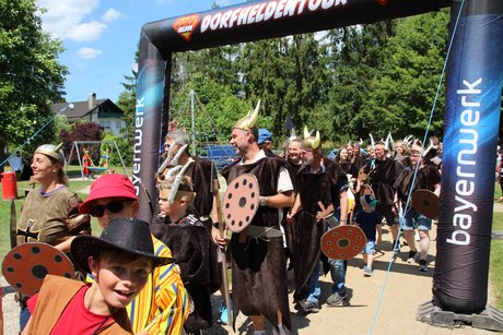 Dorfhelden Bild von der Dorfheldentour 2026 in Esselbach