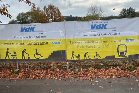 Weg mit den Barrieren Bad Neustadt Bahnhof