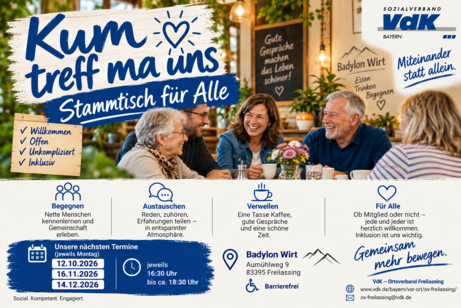 Veranstaltung "Kum treffma uns"