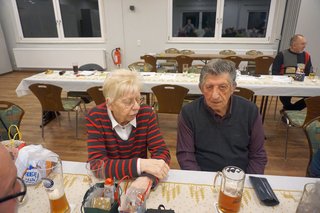 Teilnehmer bei der vorweihnachtlichen Adventsfeier am 24.11.2024