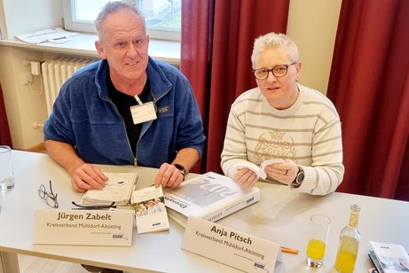 Jürgen Zabelt und Ani Pitsch "Fortbildung beim VdK" Jürgen Zabelt und Ani Pitsch "Fortbildung beim VdK"