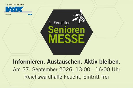 Der VdK Ortsverband Feucht bei der 1. Seniorenmesse in Feucht