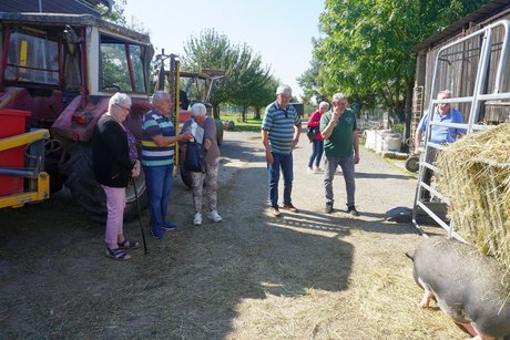 Beim Erlebnisbauernhof Stierhof