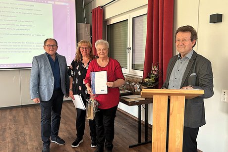 Ehrung Eveline Brendel