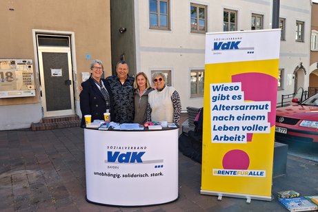 Info-Stand am 27.09.2026