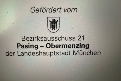 Gef&ouml;rdert vom Bezirksausschuss 21 Pasing - Obermenzing der Landeshauptstadt M&uuml;nchen