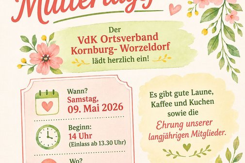 Einladungstext zur Muttertagsfeier