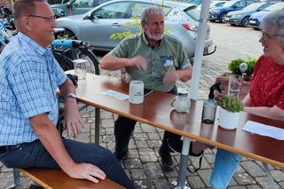 Biergartenfest in der Kulturscheune Obernsees am 03.08.2024