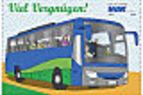 Ausflug Bus mit Personen