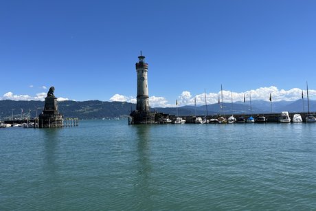 Hafeneinfahrt Insel Lindau