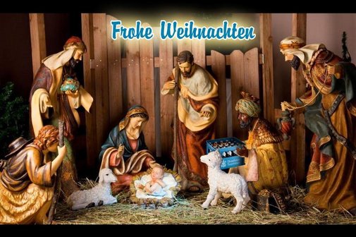 Weihnachtskrippe aus Tegernsee