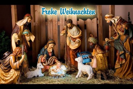 Weihnachtskrippe aus Tegernsee