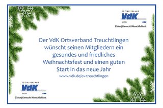 Weihnachts- und Neujahrsgrüße