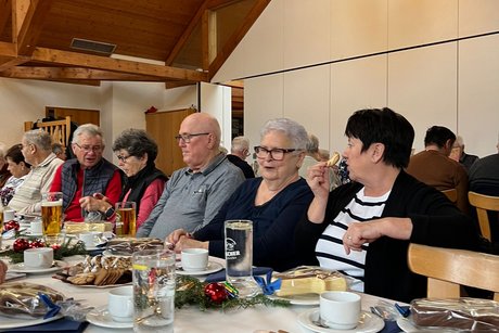 ... nach dem offiziellen Teil der Weihnachtsfeier