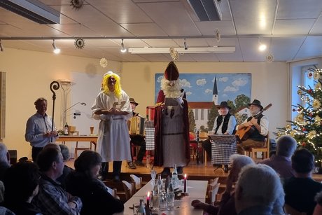 Vorstang Georg Stephan beim Nikolaus Vorstand Georg Stephan beim Nikolaus
