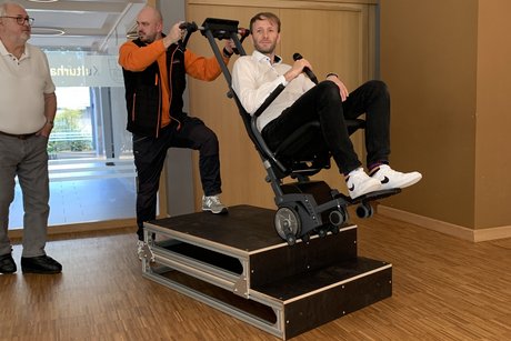 Training mit Rollst&uuml;hlen in Witzmannsberg