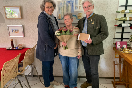 Gratulation von Helga Spranger