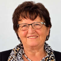 "Porträt von Monika Weber, stellvertretende Vorsitzende und Vertreterin der Frauen des VdK Ortsverbands Lindenhardt."