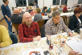 Teilnehmer bei der vorweihnachtlichen Adventsfeier am 24.11.2024