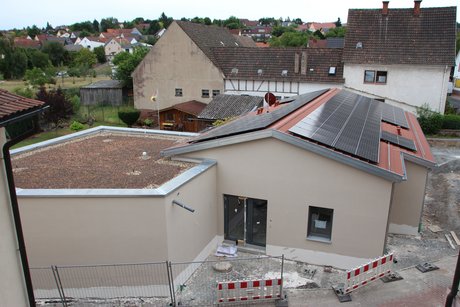 Bild zeigt fast fertiges Tagespflege