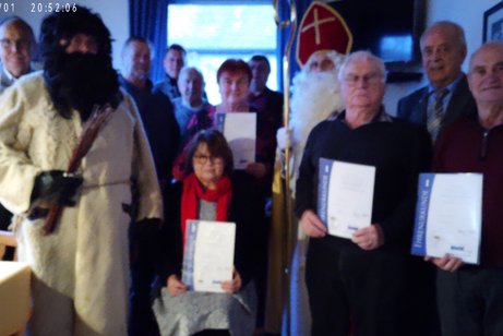 Besuch vom Nikolaus Adventsfeier