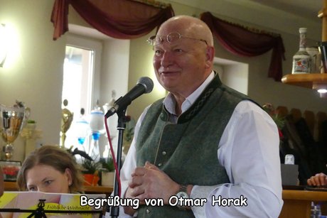 Begrüßung durch Ortsvorsitzenden Otmar Horak