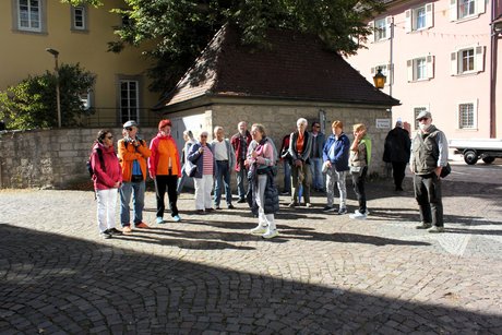 Teilnehmer beim Aufenthalt in Bad Mergentheim