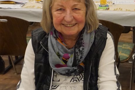 Teilnehmer*innen bei der Adventsfeier