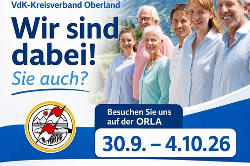 Der VdK ist bei der ORLA