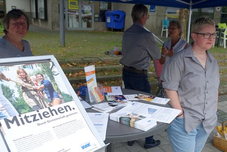 Infostand des VdK Waldkraiburg im Juni 2024